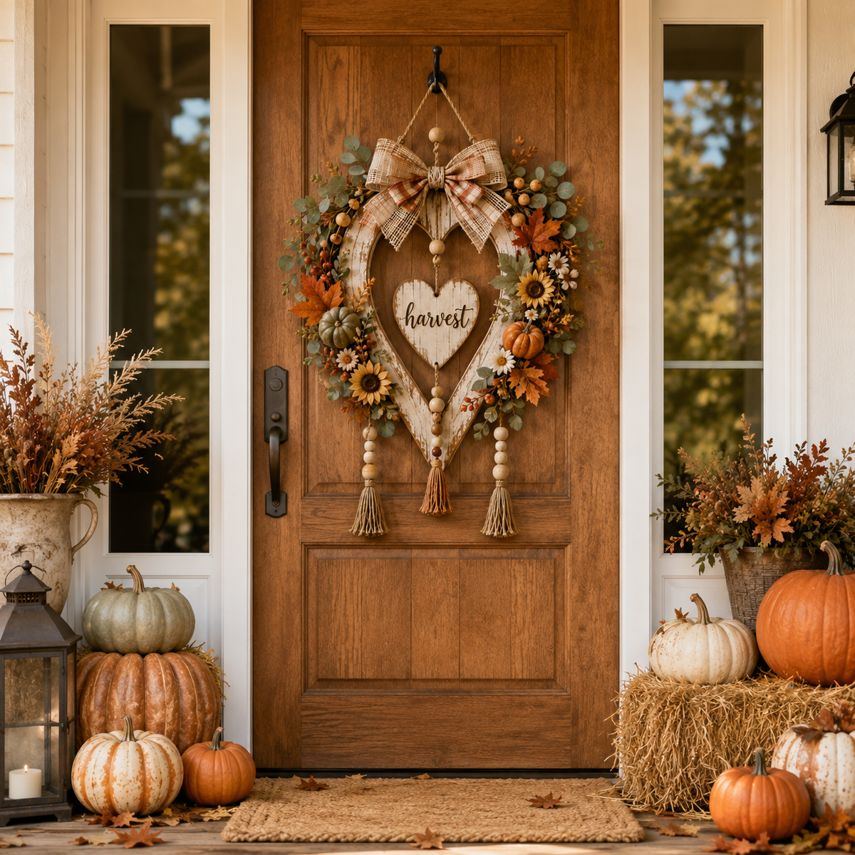 AutumnHeart – Harvest Pumpkin Farmhouse Decor