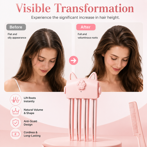 VolumeNest – Wireless Root Lift Hair Clip