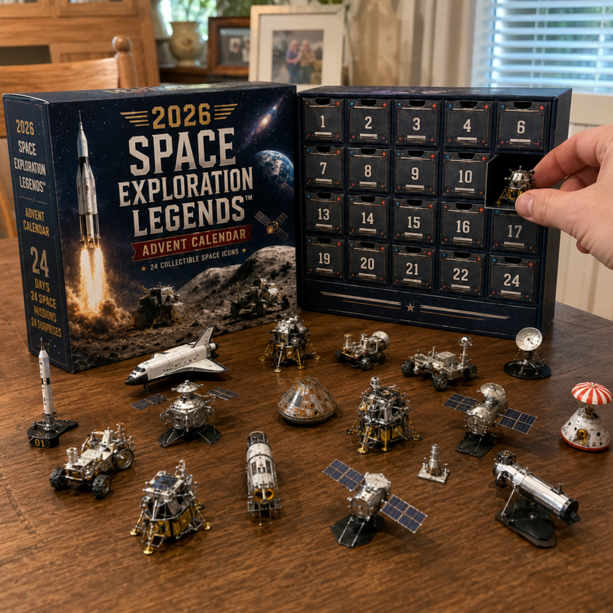 CosmicCrew – 24-Day Collectible Space Advent Calendar