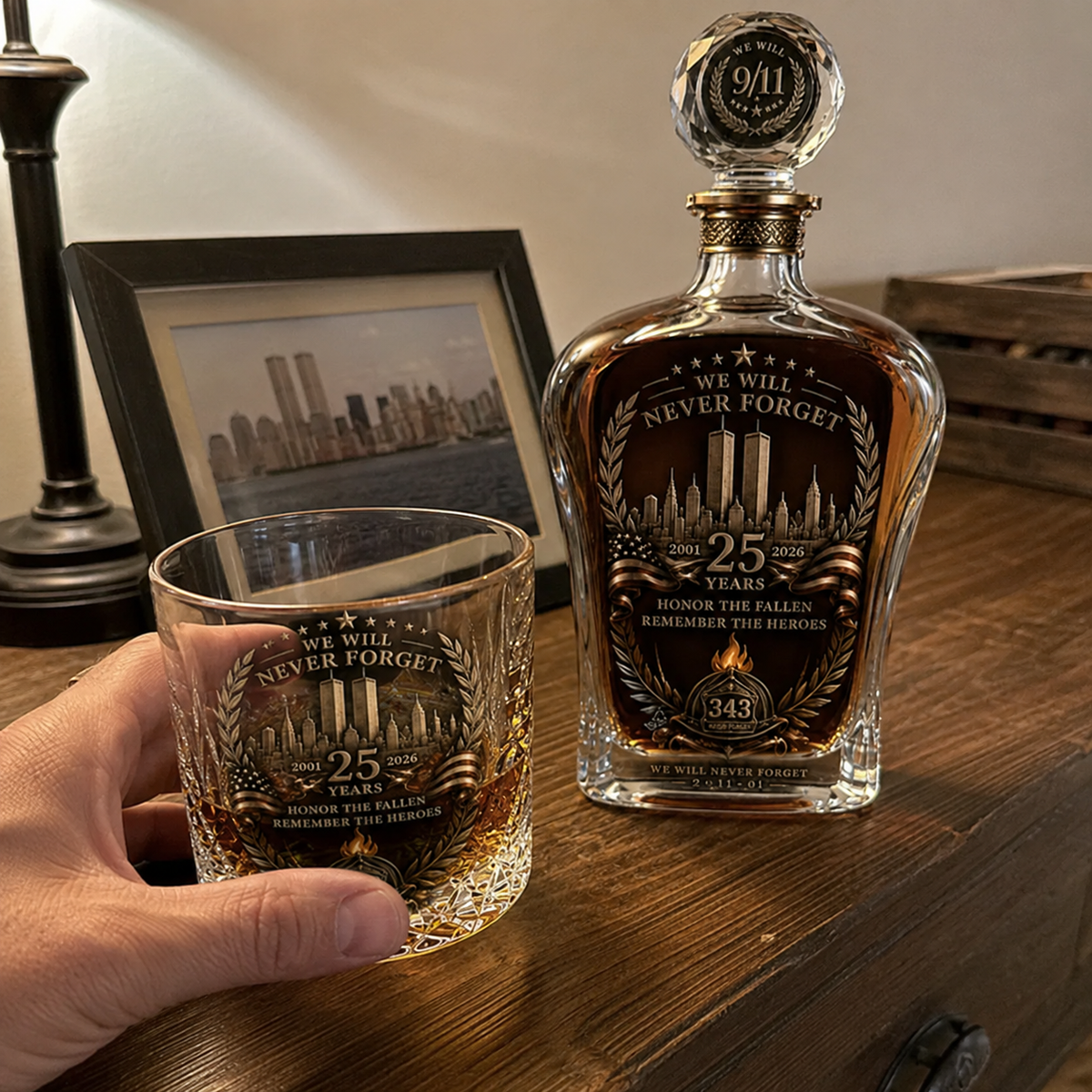 FreedomLegacy – 25th Anniversary Tribute Decanter Set