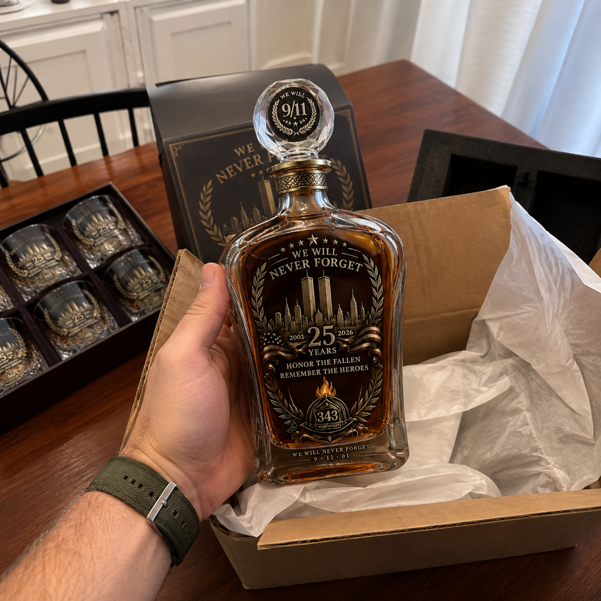 FreedomLegacy – 25th Anniversary Tribute Decanter Set