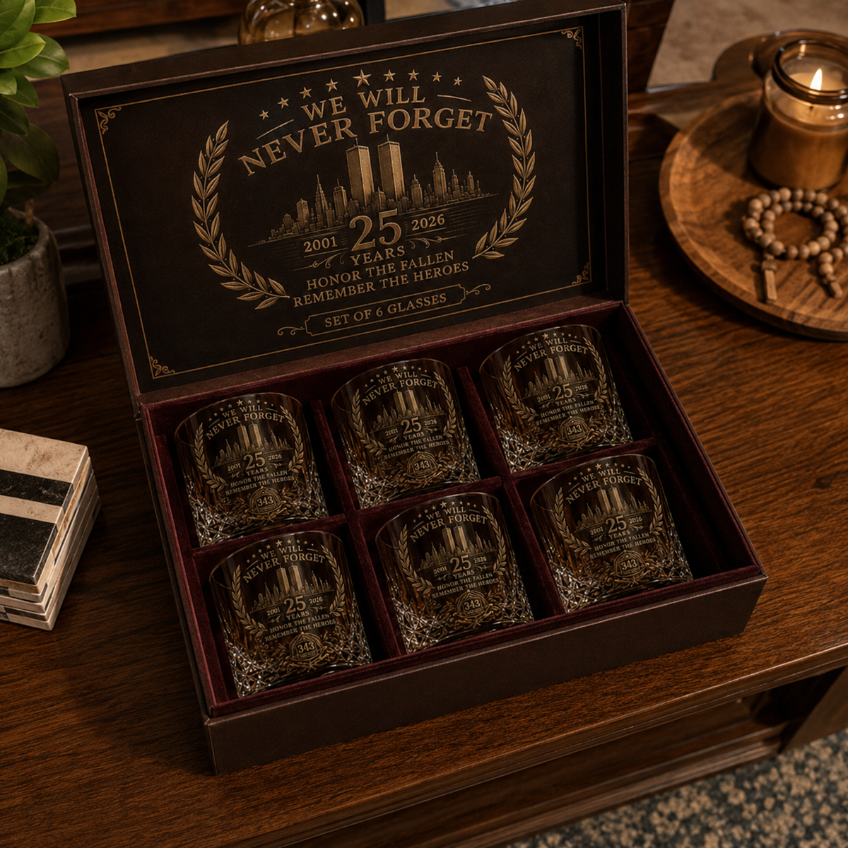 FreedomLegacy – 25th Anniversary Tribute Decanter Set
