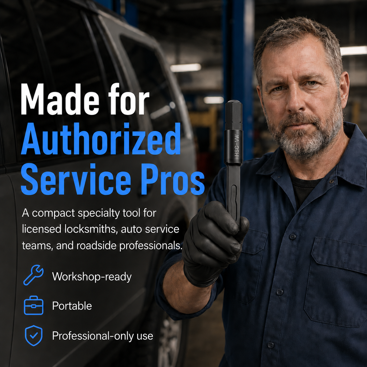 AutoNex – Professional Pen-Style Vehicle Service Tool