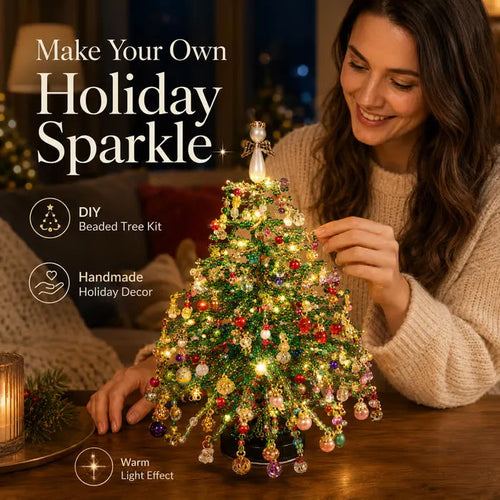 FestiveBeads – DIY Mini Christmas Tree Kit