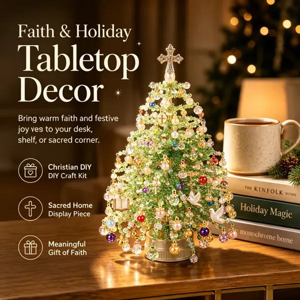 FestiveBeads – DIY Mini Christmas Tree Kit