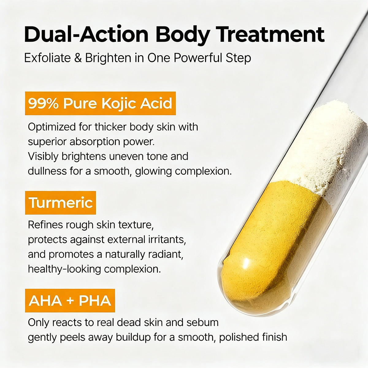 GlowPeel – Keratin Care Kojic Acid Turmeric Body Peeling Spray