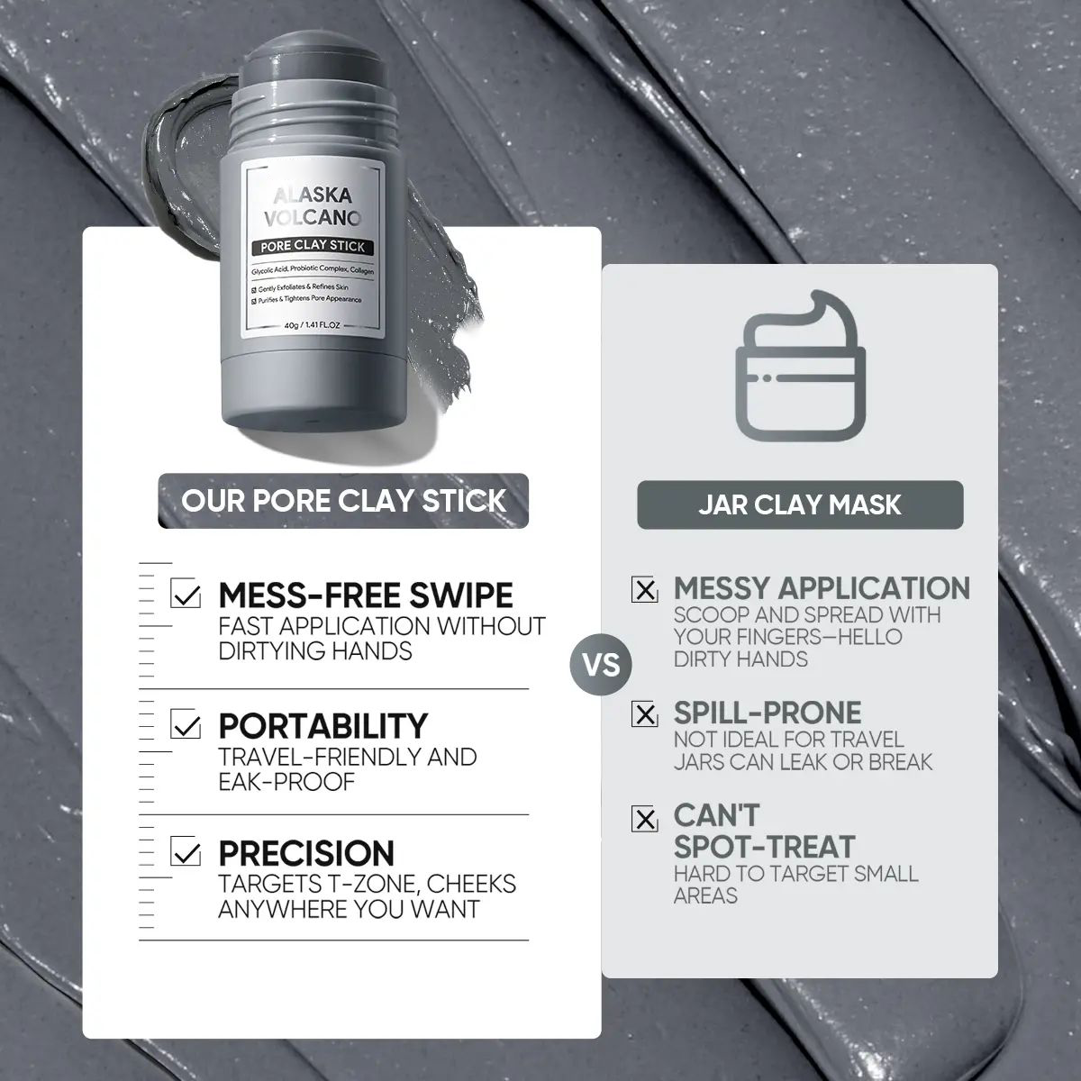 VolcanicGlow – Alaska Clay Cleansing Mask