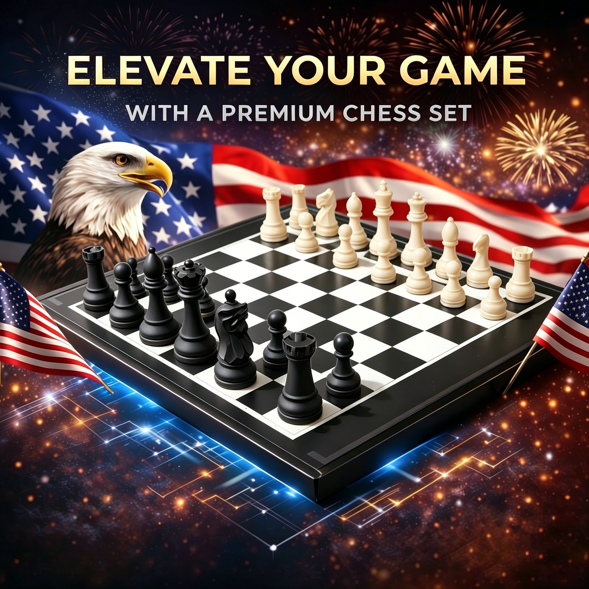 RoyalMove – Classic Magnetic Chess Set