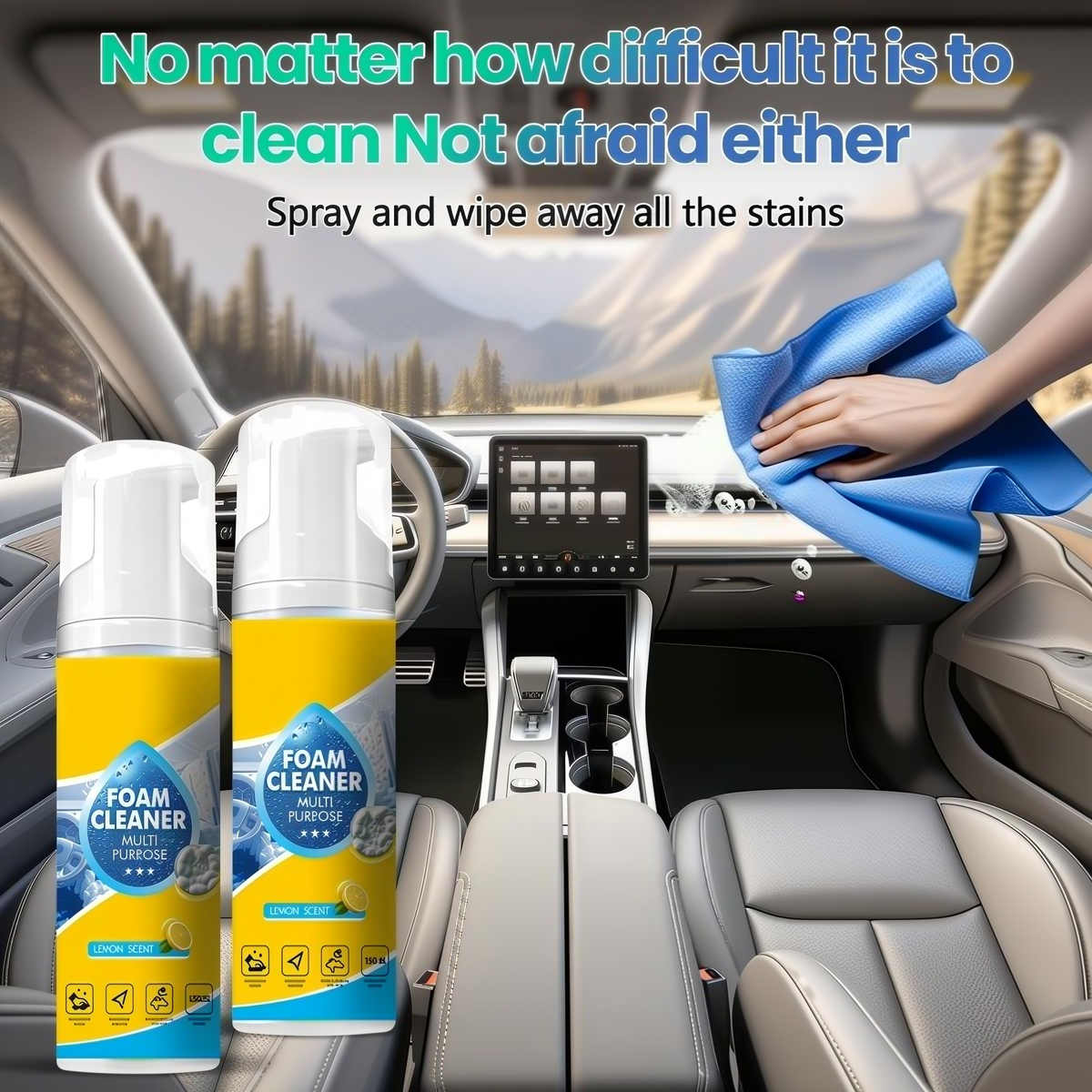 CleanVanta – All-In-One Deep Clean Foam Kit