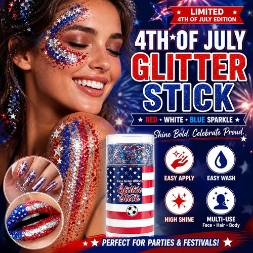 PatriotGlow – 4th Of July Glitter Sparkle Stick