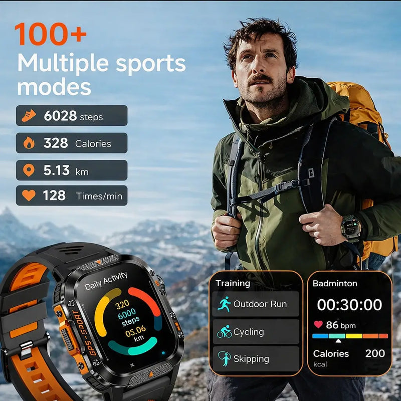 TitanTrack – X2 Pro Rugged GPS Smartwatch