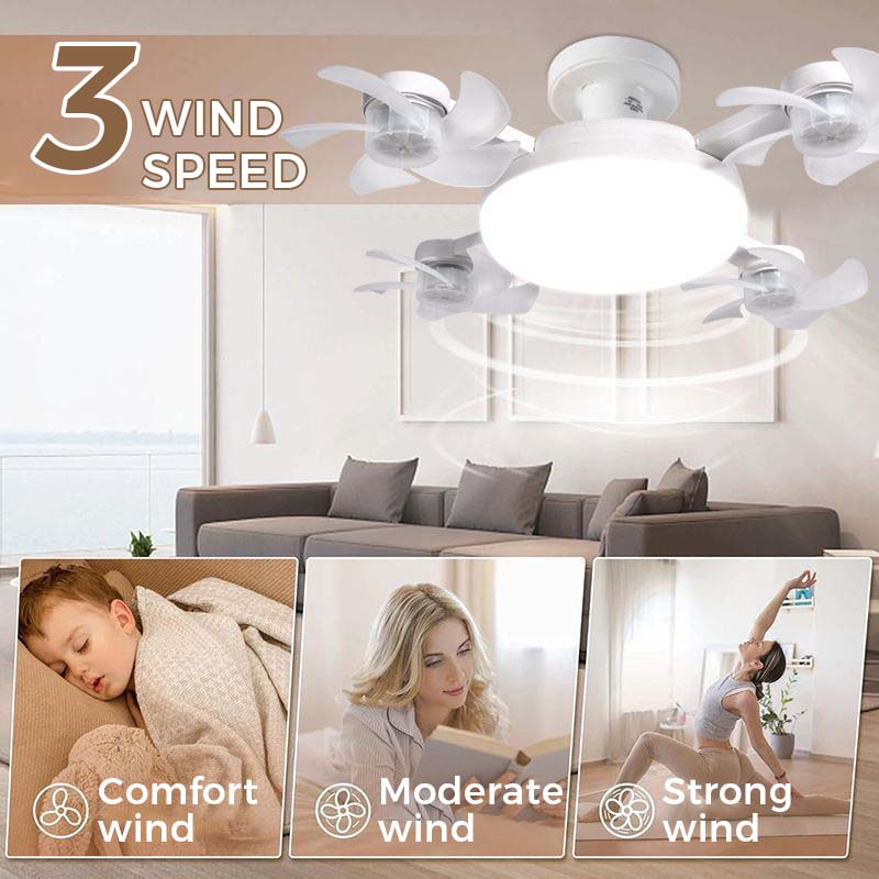 LumiBreeze – Remote-Control LED Fan Light