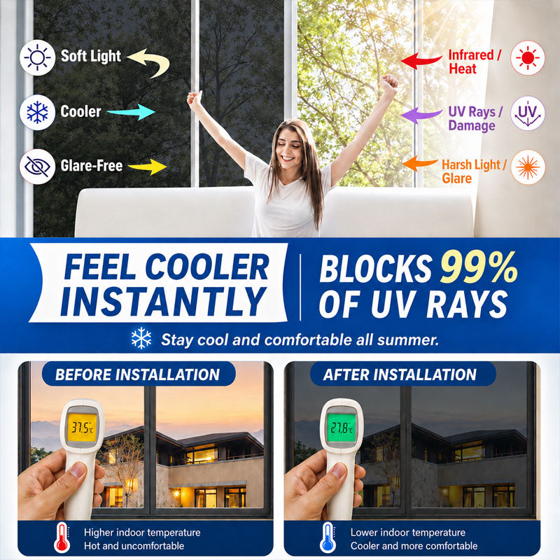 MirrorShield – One-Way Reflective Privacy Film
