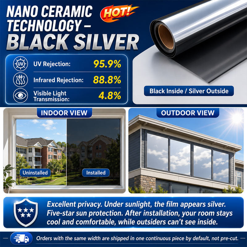 MirrorShield – One-Way Reflective Privacy Film