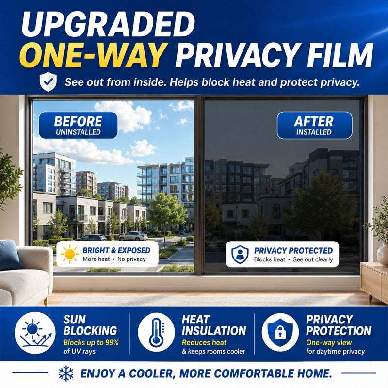MirrorShield – One-Way Reflective Privacy Film