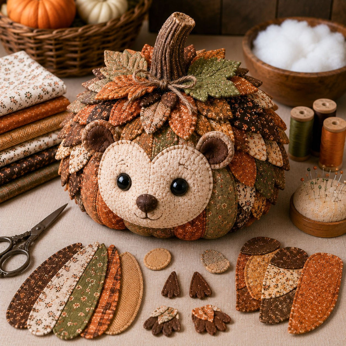 AutumnWhimsy – DIY Animal Pumpkin Sewing Kit