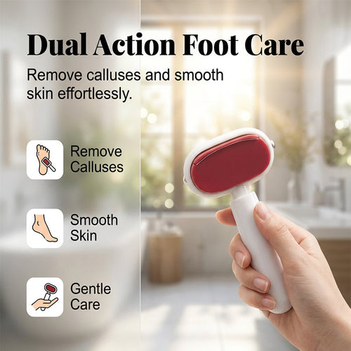 SoleVera – Double-Sided Stainless Steel Foot Scraper