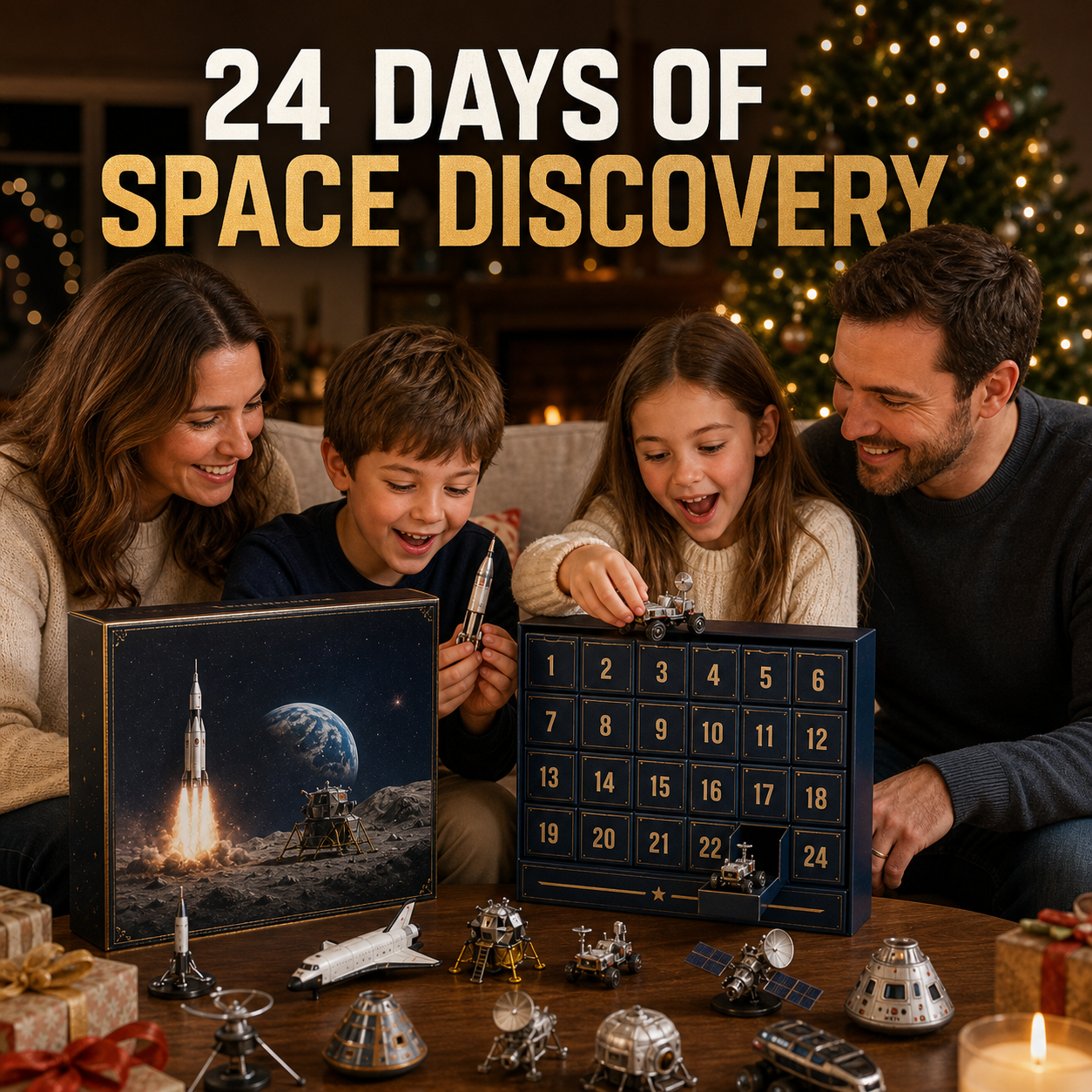 CosmicCrew – 24-Day Collectible Space Advent Calendar