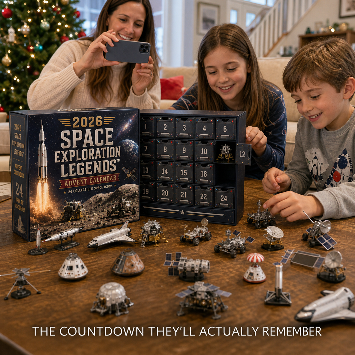 CosmicCrew – 24-Day Collectible Space Advent Calendar
