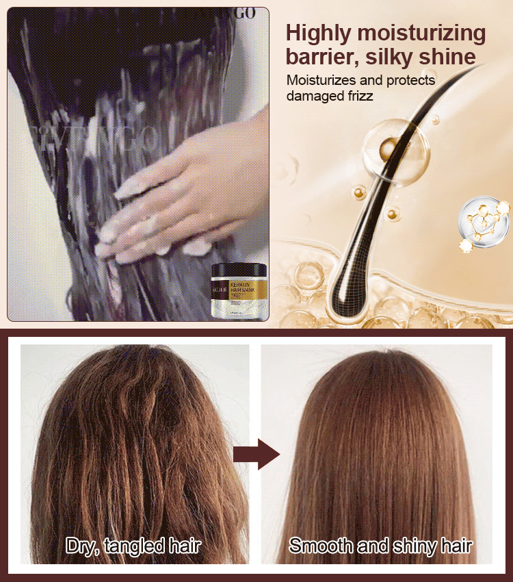 GlowStrand – Herbal Collagen Hair Conditioning Mask