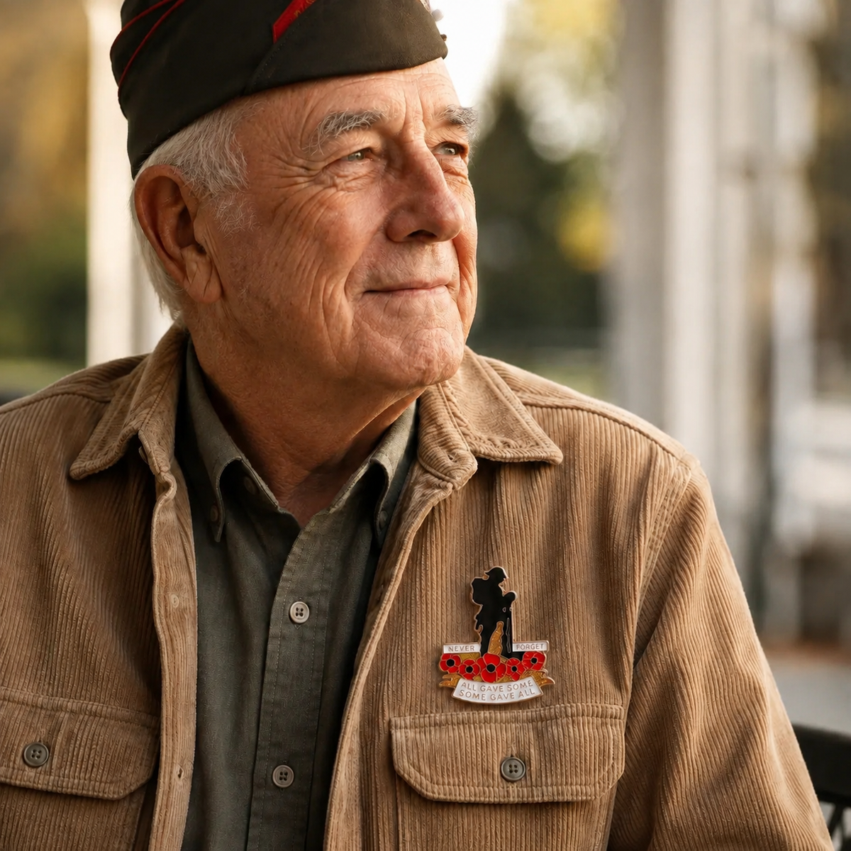 HonorVanta – Red Poppy 111th Anniversary Remembrance Brooch