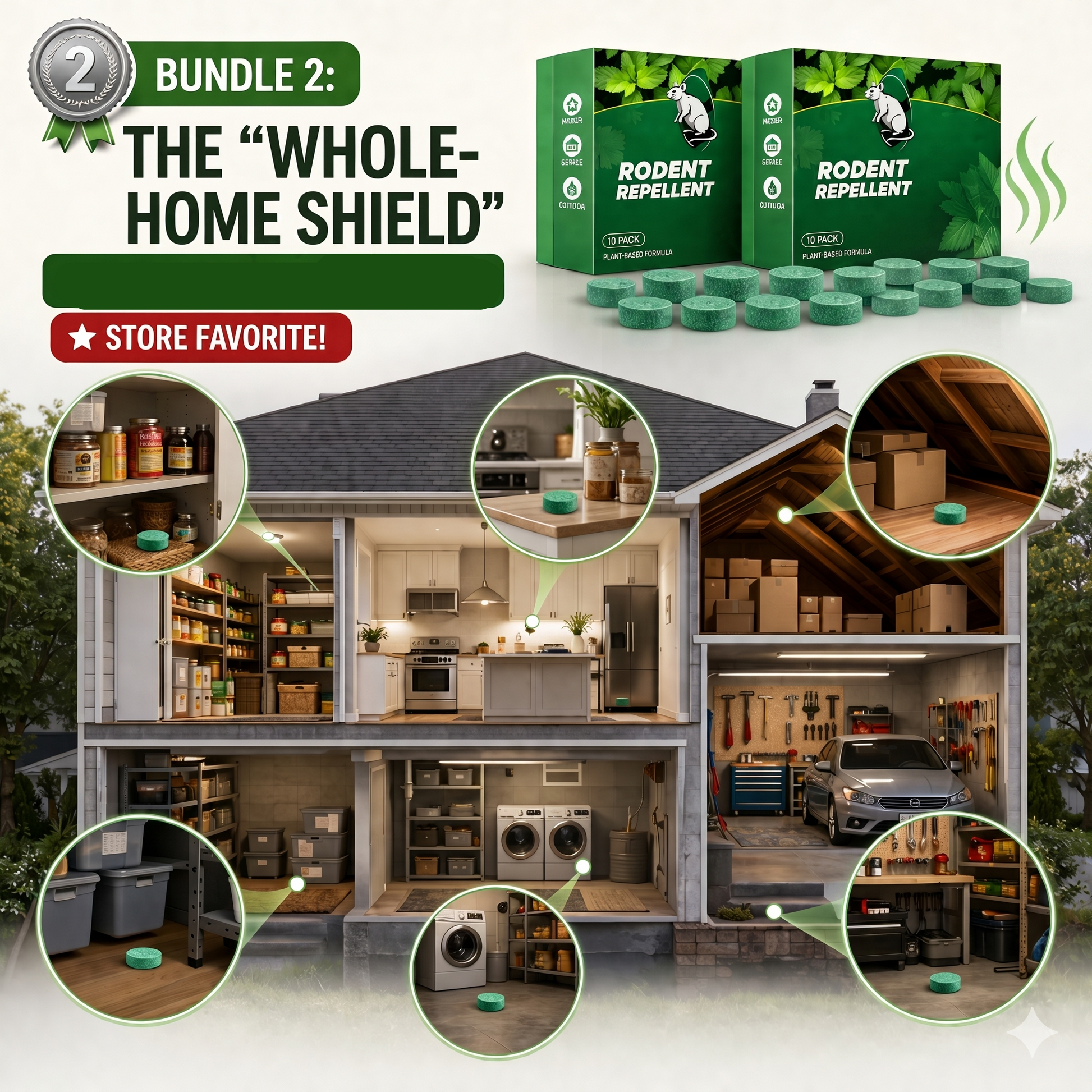 MintBarrier - Mouse & Rat Repellent