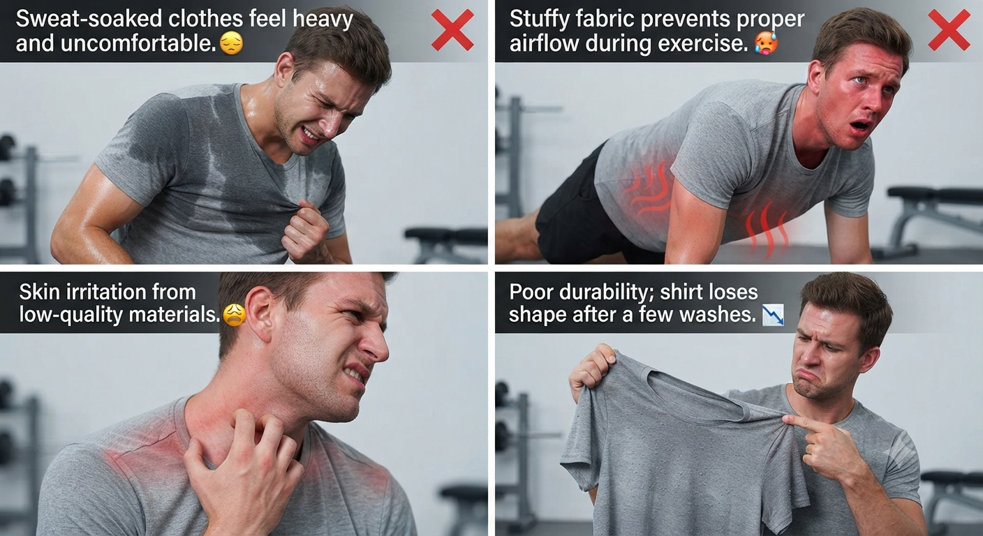 AeroFlex – Quick-Dry Gym Tee