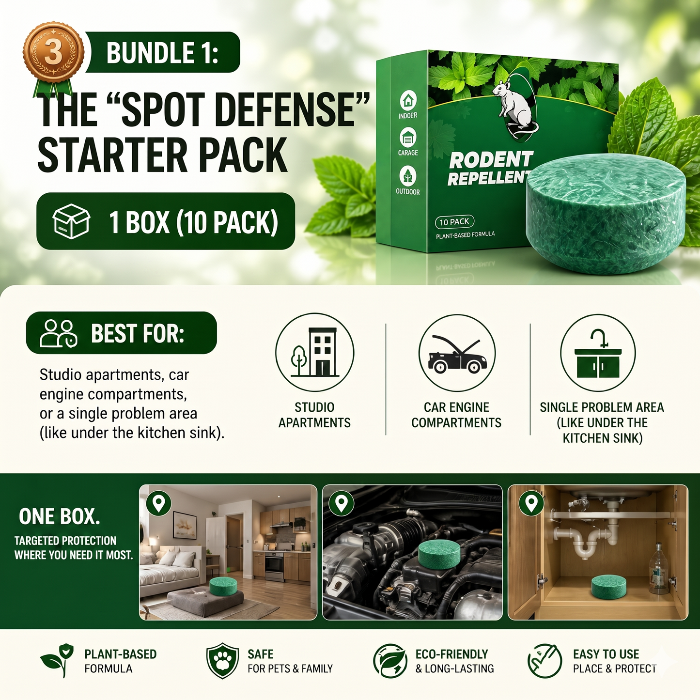 MintBarrier - Mouse & Rat Repellent
