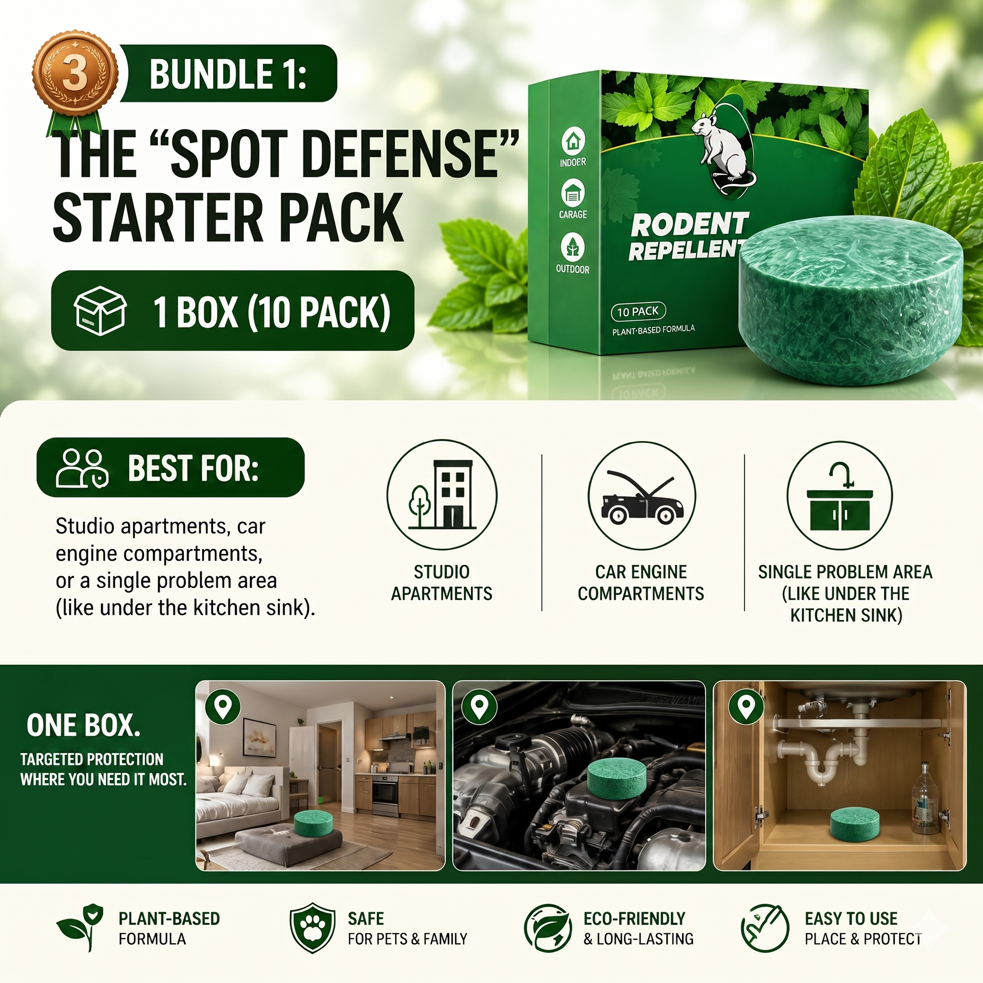 MintBarrier - Mouse & Rat Repellent