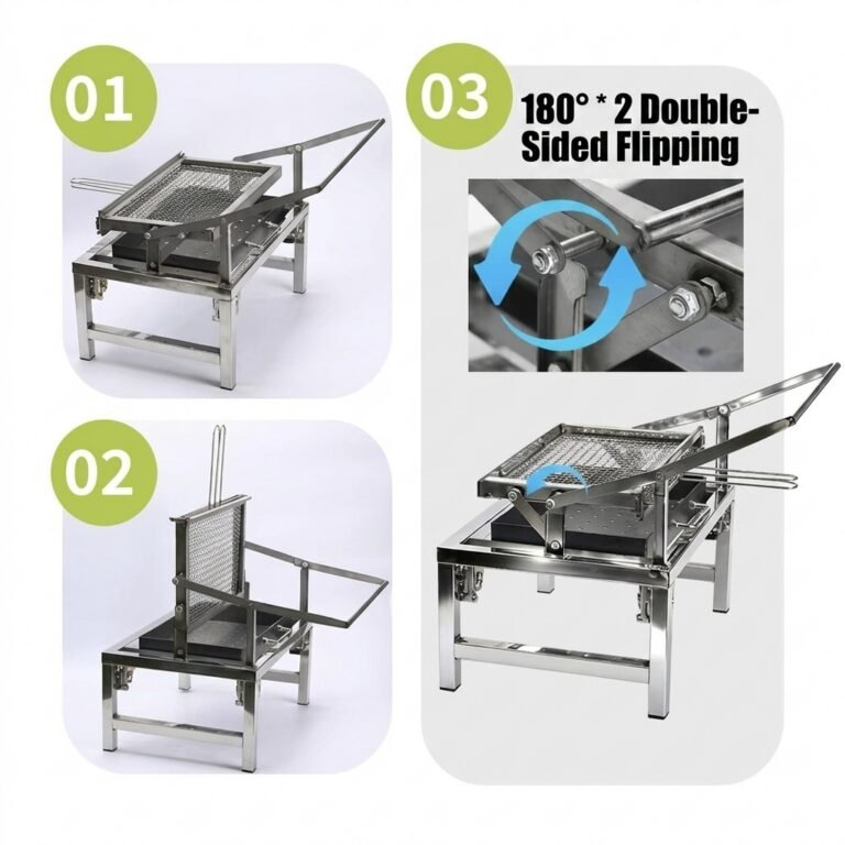 FireBite – Portable Camping Charcoal Grill