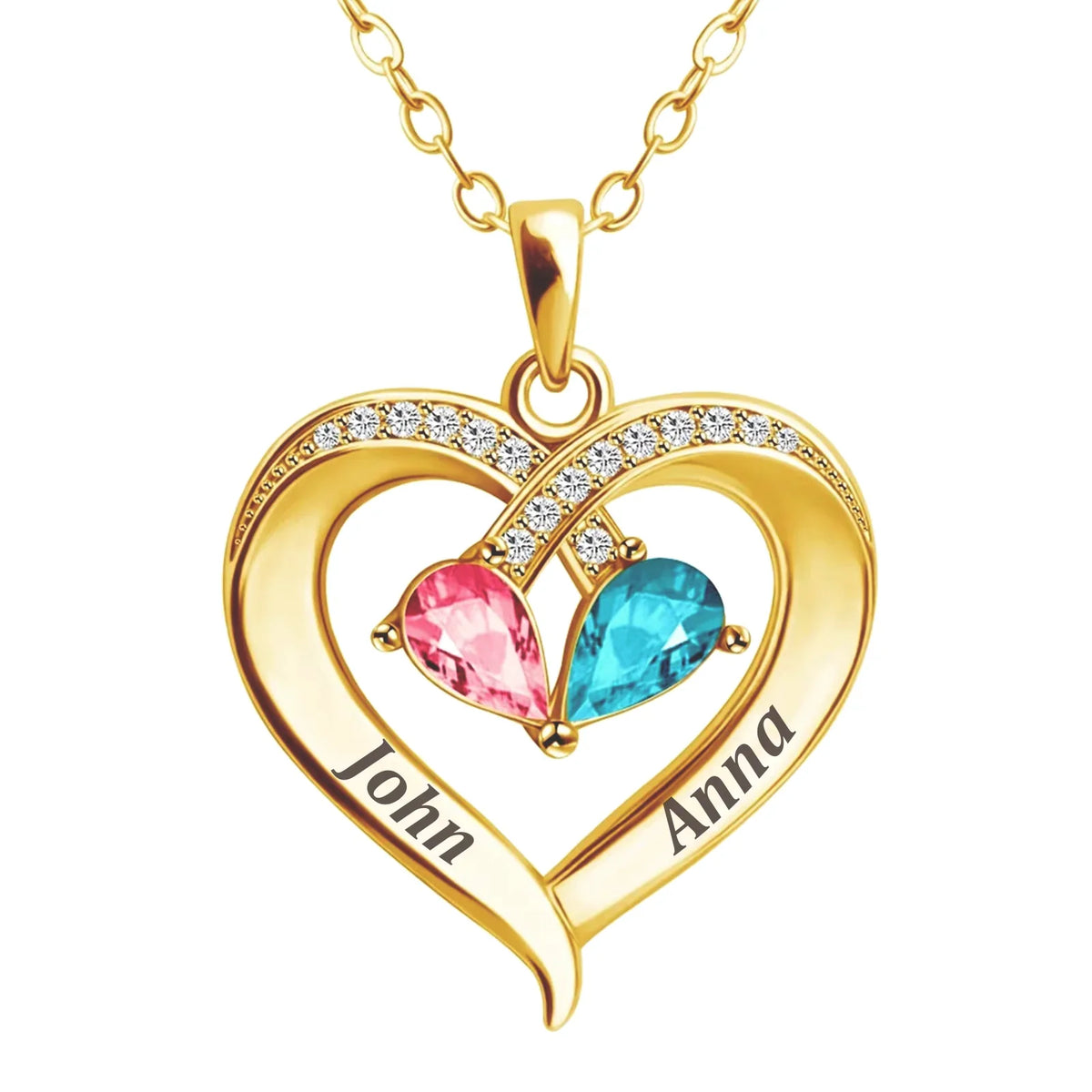 LoveScript – Personalized Family Name Necklace