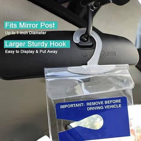 ParkEase – Handicap Parking Placard Holder 2-Pack