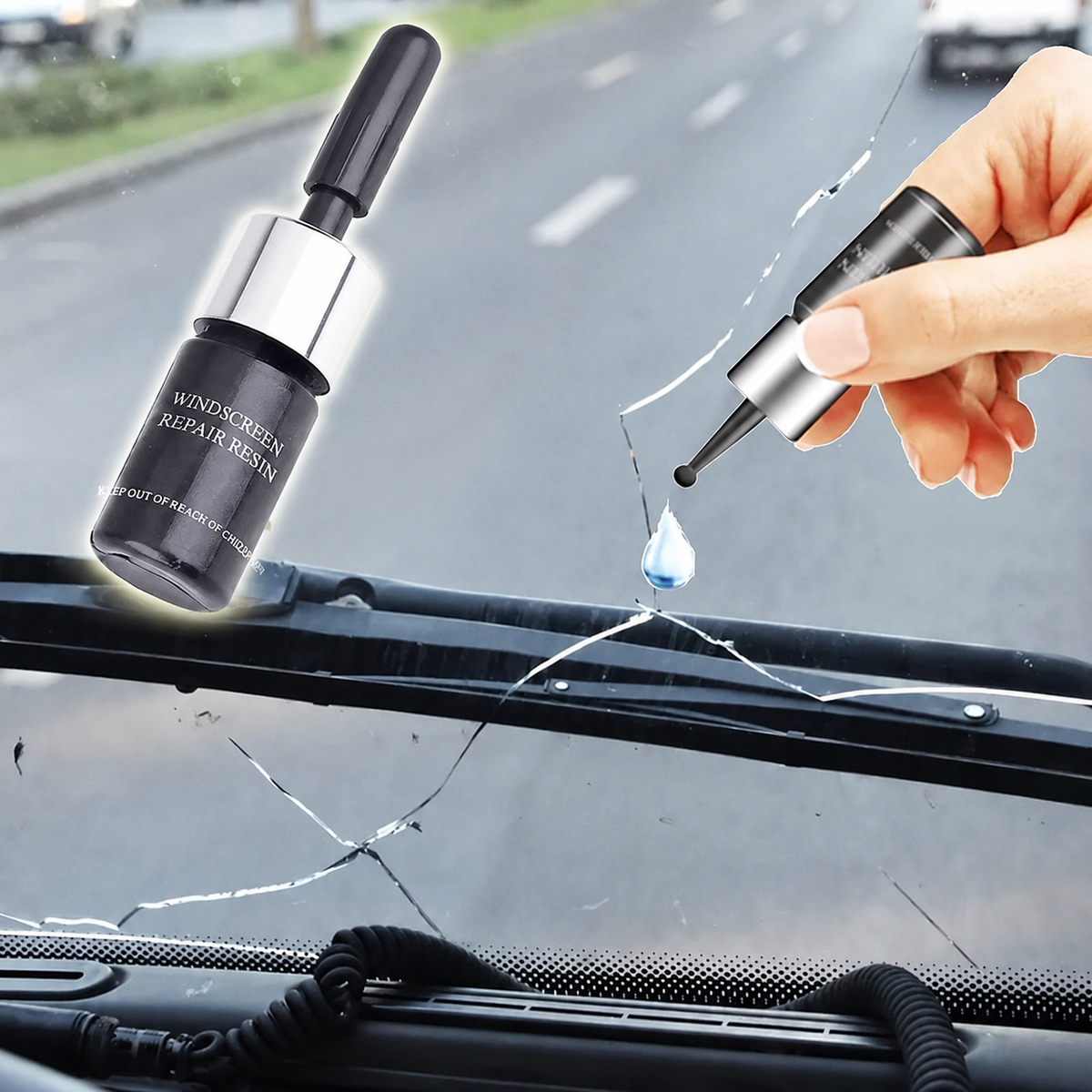 GlassGuard – Professional Windshield Glass Repair Kit