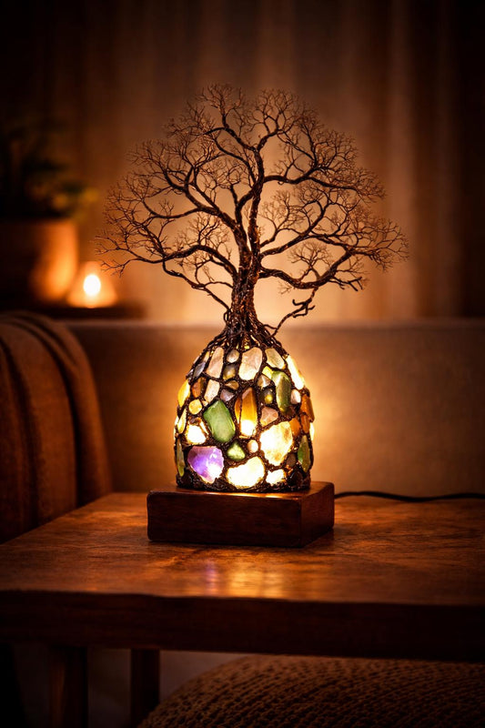 HarmonyTree – Gemstone LED Lamp