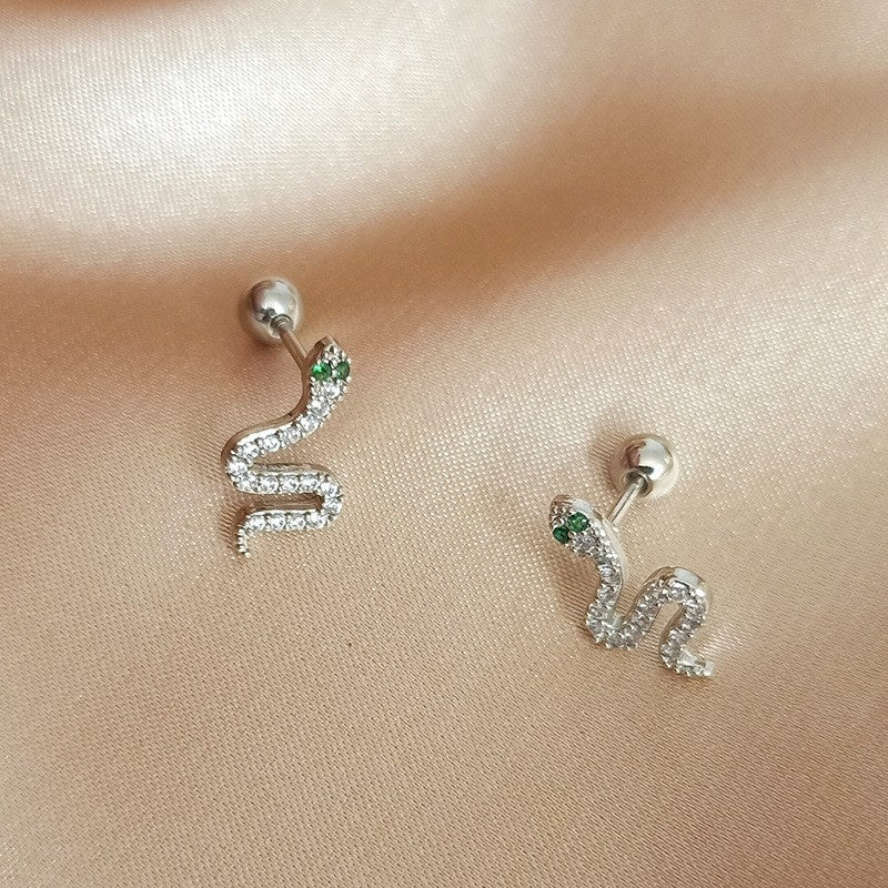 SerpentGlow – Sparkling Snake Statement Jewelry