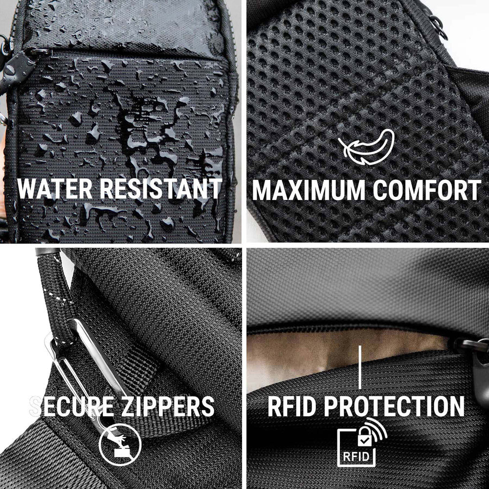 SecureVanta – Anti-Theft Everyday Sling Bag