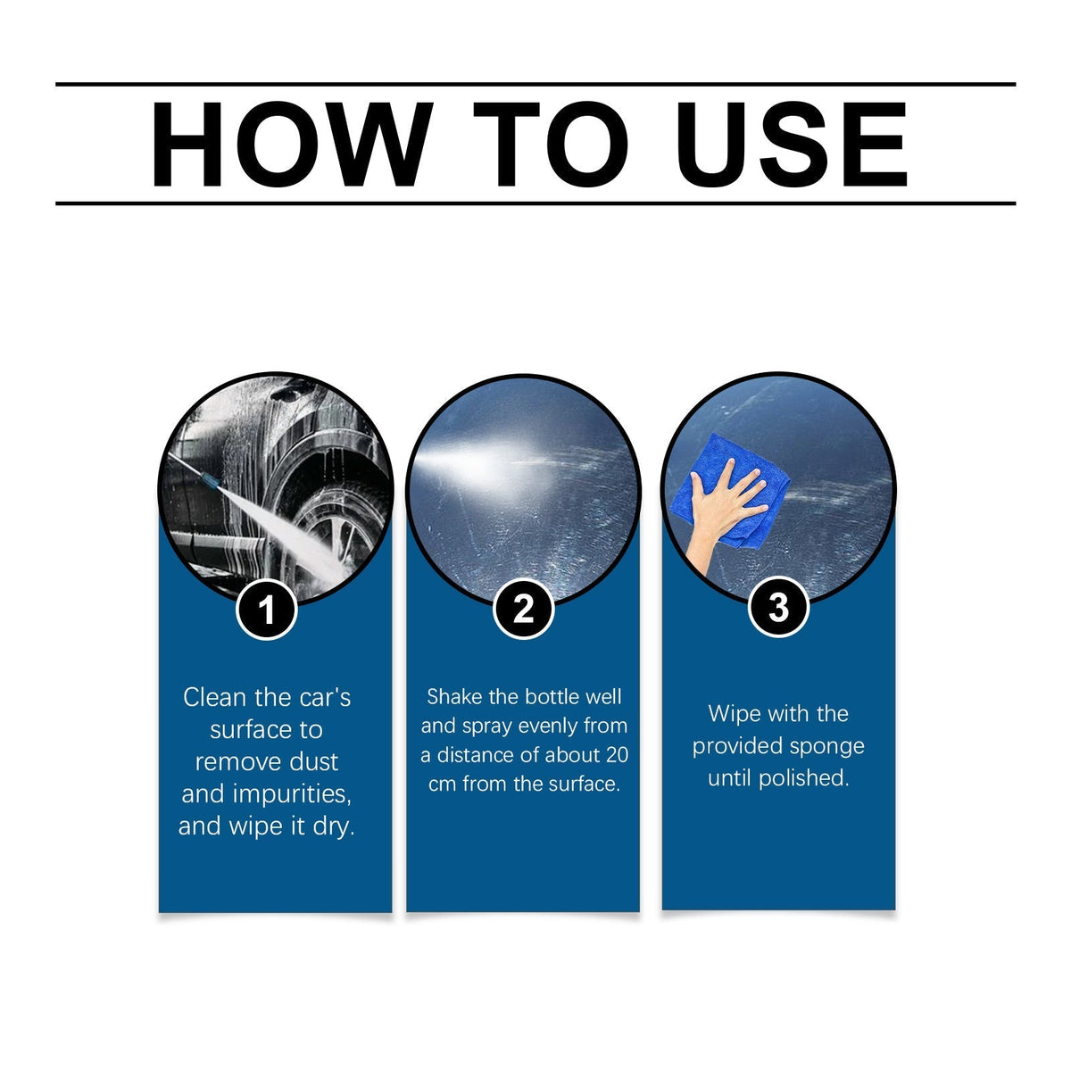 ✨Automotive Nano Coating Repair Agent - With Dust and Water Repellent Properties - Long-lasting and Durable with Gloss, Suitable for Continuous Use