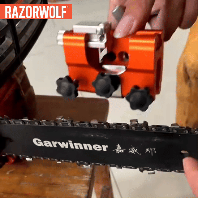 RazorEdge – Fast Chainsaw Chain Sharpener