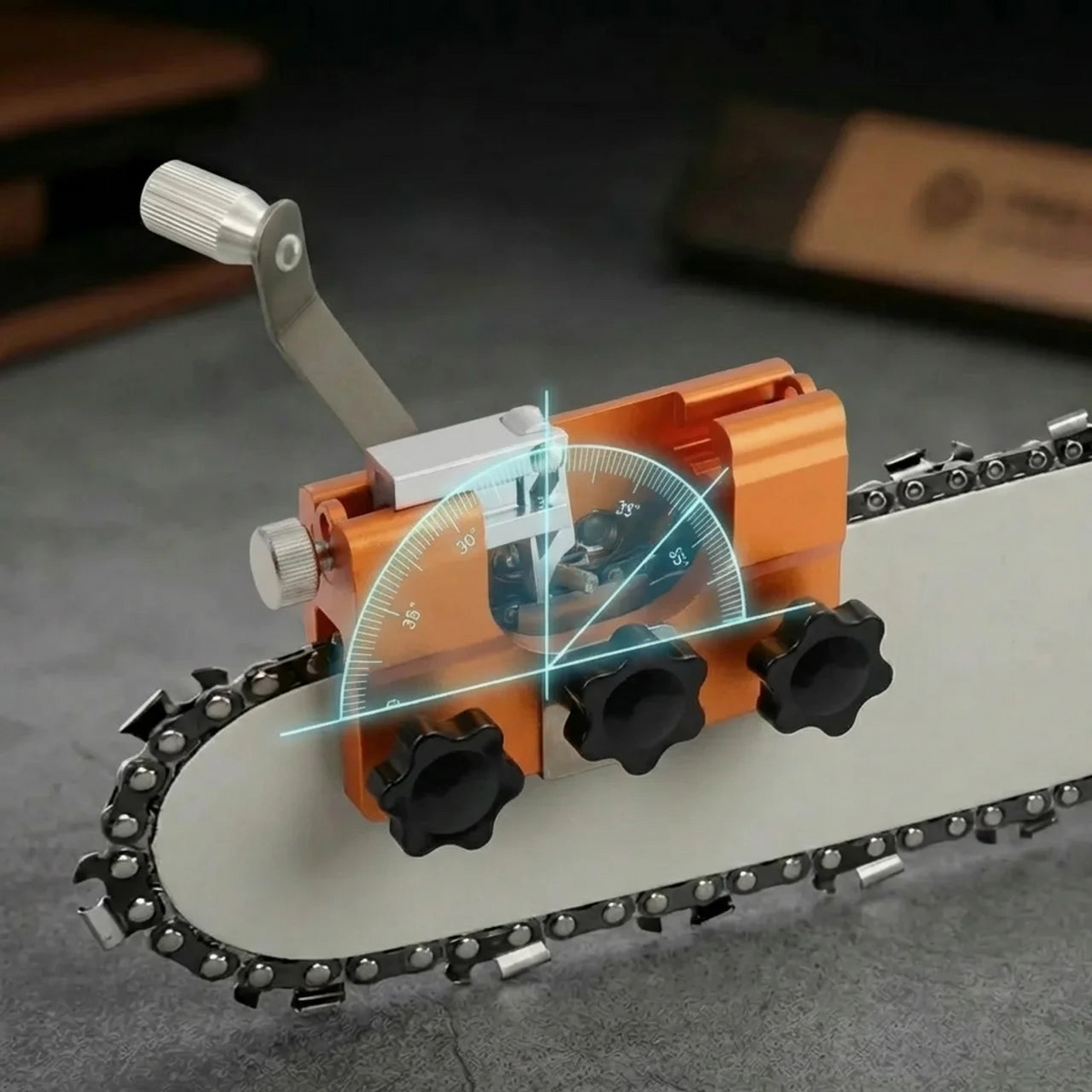 RazorEdge – Fast Chainsaw Chain Sharpener