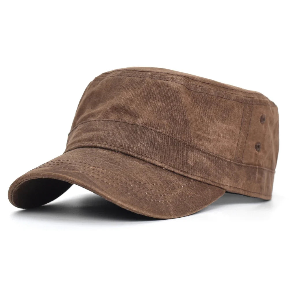 RuggedVelle – Frontier Cadet Waxed Canvas Cap
