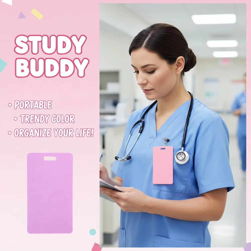 NoteVanta – Erasable Dual-Side Badge Note