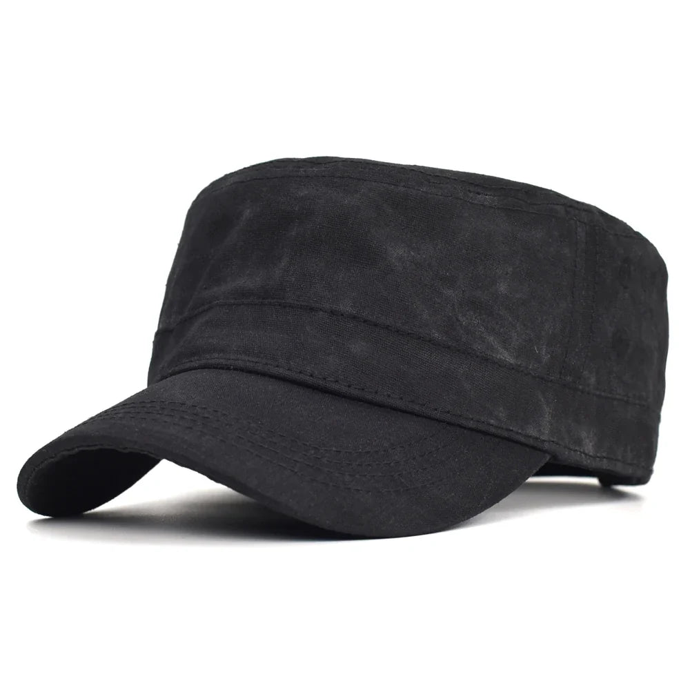 RuggedVelle – Frontier Cadet Waxed Canvas Cap