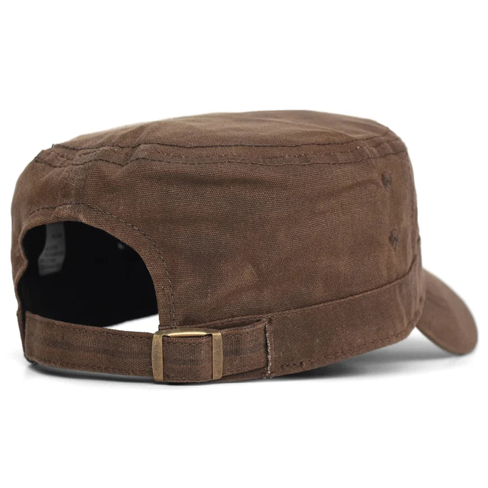 RuggedVelle – Frontier Cadet Waxed Canvas Cap