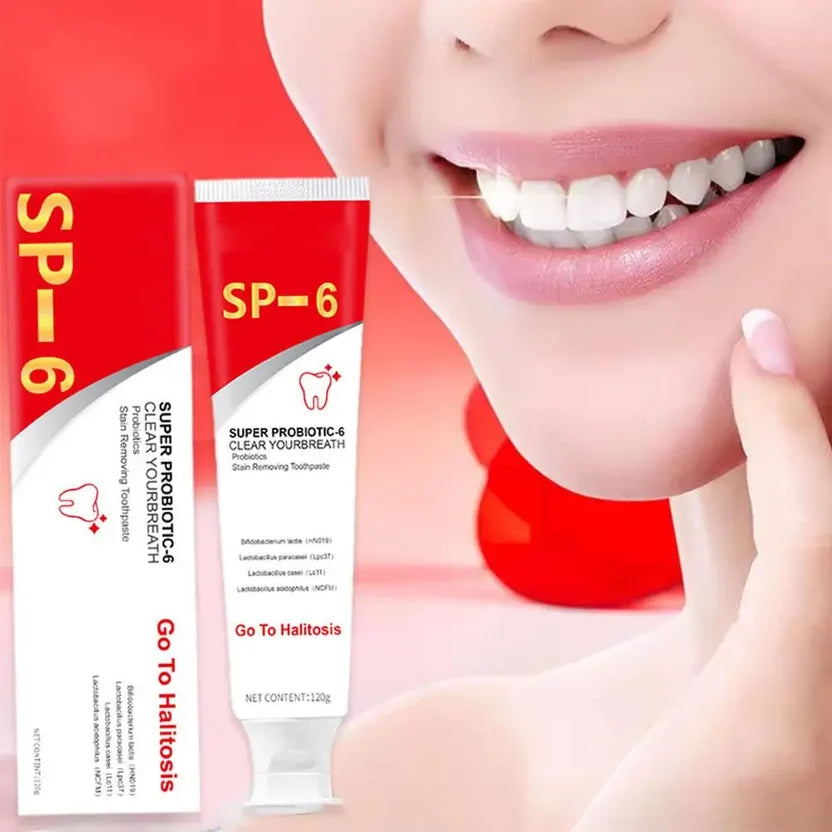 BrightBiome – Probiotic Whitening Toothpaste