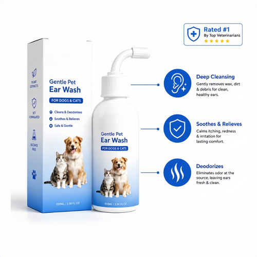 PawCare – Deep-Cleansing Pet Ear Wash