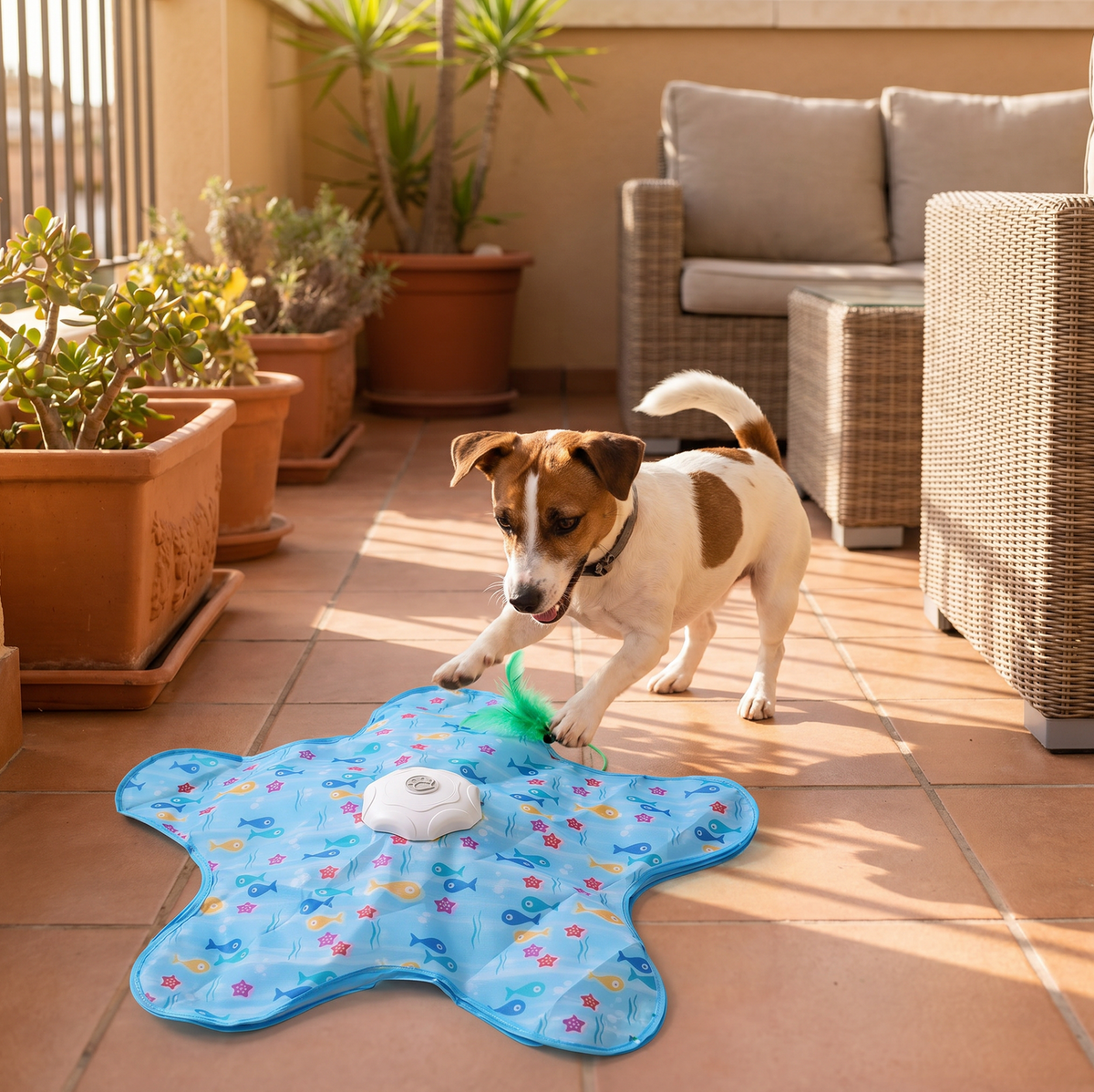 TailTrek – Interactive Moving Feather Pet Toy