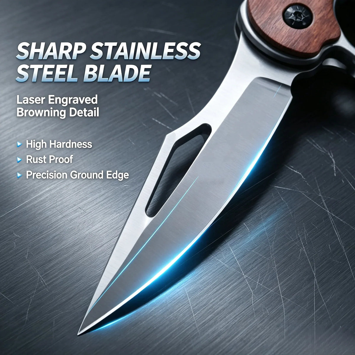 WoodTrail – Compact Folding Outdoor Utility Knife