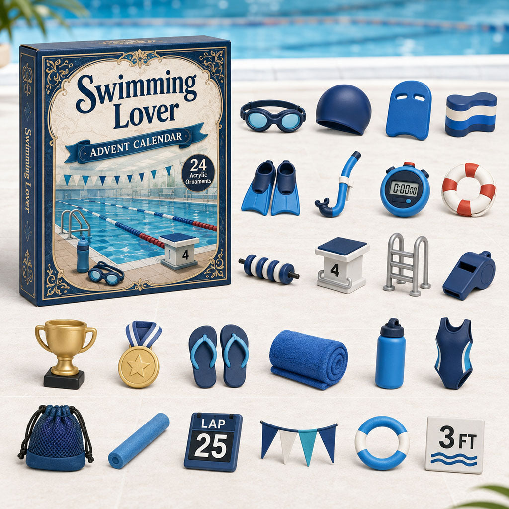 SwimMagic – Festive Swimmer Charm Countdown