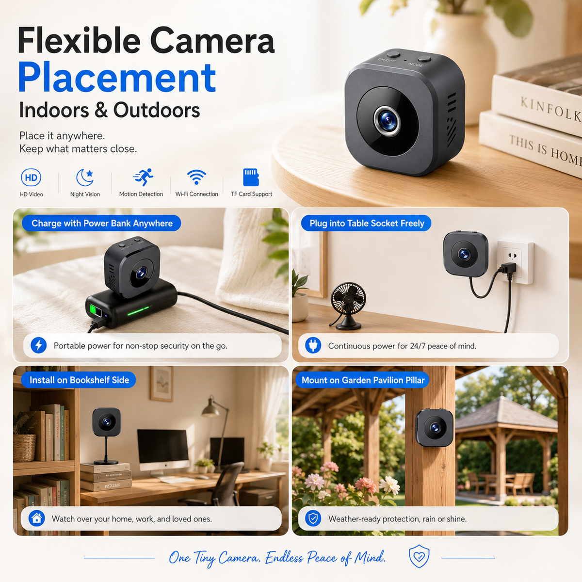 NightWatch – 1080P Wi-Fi Night Vision Camera