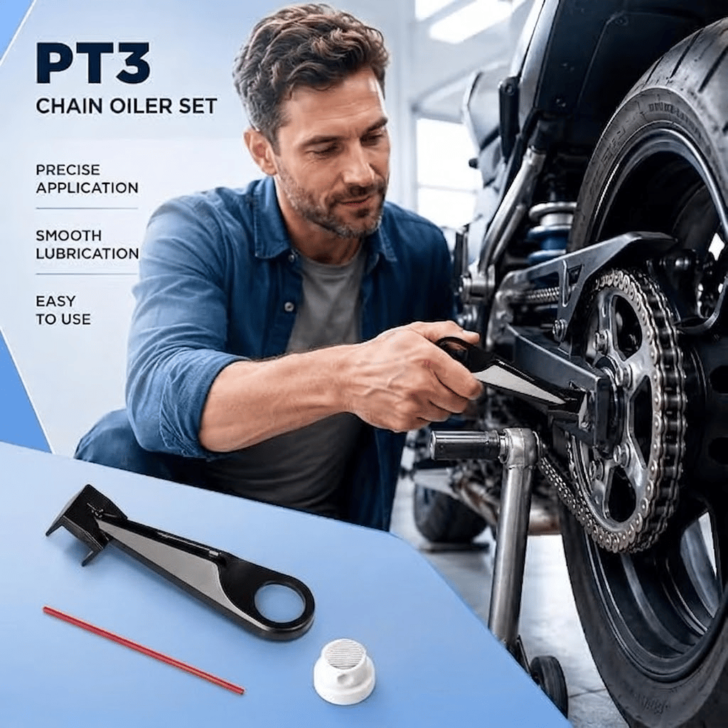 ChainVanta – 2-In-1 Motorcycle Chain Lubrication Tool